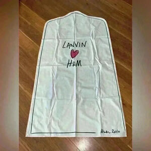 Lanvin for H&M Garment Bag Dustbag Clothing Hiver Winter 2010